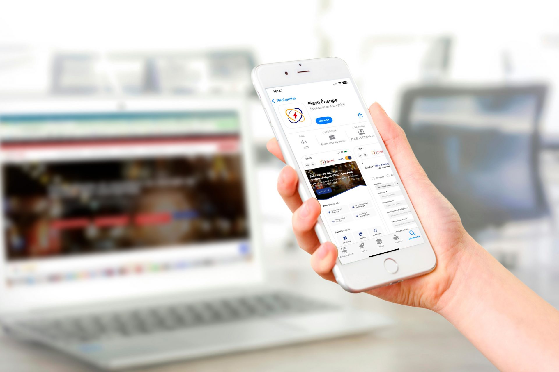 Application Economie Energie Réduction Facture Électricité Gaz